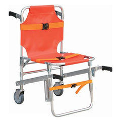 Fabrication Enterprises Evacuation Stair Chair Orange Upholstery