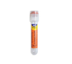 Becton Dickinson BD™ P100 Venous Blood Collection Tube Plasma Tube K2 EDTA / Protein Stabilizer Additive 13 X 75 mm 2 mL Red Stripe BD Hemogard™ Closure Plastic Tube