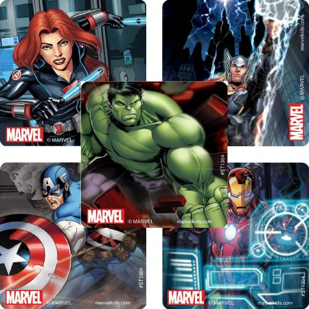 SmileMakers SmileMakers® 100 per Unit Avengers Classic Sticker 2.5 Inch