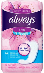 The Palm Tree Group Feminine Pad Always® Thin Pantyliner Regular Absorbency