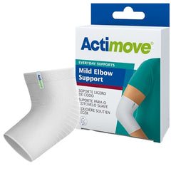BSN Medical Elbow Support Actimove® Mild Large Pull-On Sleeve Left or Right Elbow 11-1/2 to 13 Inch Circumference White