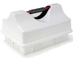 Market Lab Inc TRAY, PHLEBOTOMY W/13MM TUBE RACK/LID WHT