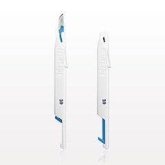 Tidi Products Safety Scalpel PenBlade® No. 10 Stainless Steel / Plastic NonSlip Grip Handle Sterile Disposable - M-1152001-3715 - Case of 100