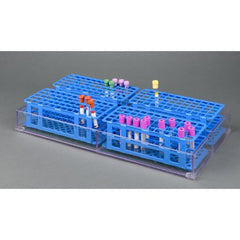 Poltex Inc Blood Collection Tube Tube Rack Organizer 4 Place Clear 11 X 20-1/2 Inch / 5 X 9-1/2 Inch Pockets