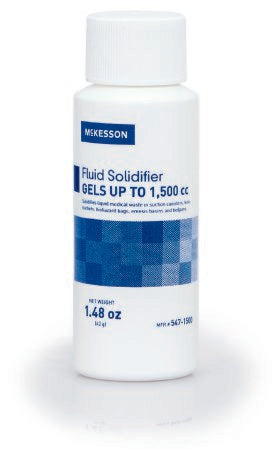 Fluid Solidifier McKesson 1500cc Screw Top Bottle 1.69 oz - M-1152097-1790 - Case of 75