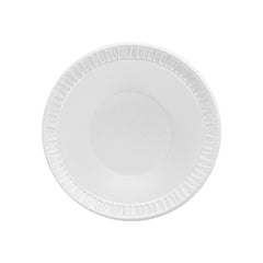 RJ Schinner Co Food Bowl White Single Use Foam