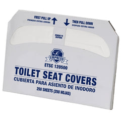 RJ Schinner Co COVER, TOILET SEAT HALF-FOLD (250/PK 20PK/CS) - M-1152389-1132 - Case of 20