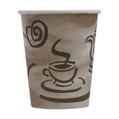 RJ Schinner Co Drinking Cup Empress Hot Cups 8 oz. Empress Print Paper Disposable