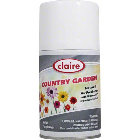 RJ Schinner Co Air Freshener Claire® Dry Mist 7 oz. Can Country Garden Scent - M-1152402-4701 - Case of 12