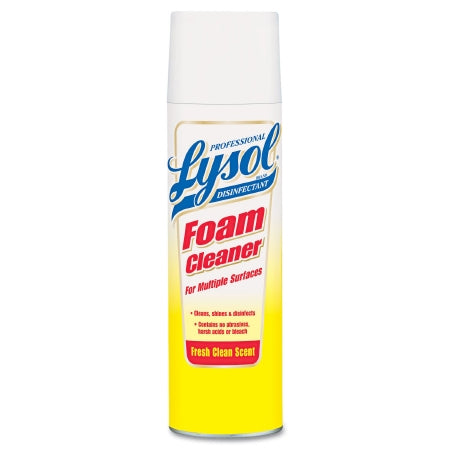 RJ Schinner Co Professional Lysol® Surface Disinfectant Cleaner Alcohol Based Foaming 24 oz. Can Fresh Scent NonSterile - M-1152409-4292 - Case of 12