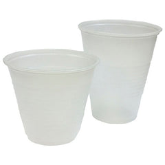 RJ Schinner Co Drinking Cup Empress 5 oz. Translucent Polystyrene Disposable