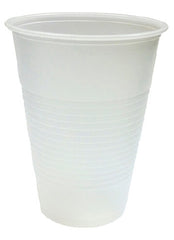 RJ Schinner Co Drinking Cup Empress 9 oz. Translucent Polystyrene Disposable