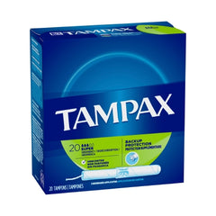 The Palm Tree Group Tampon Tampax® Pearl Smooth Super Absorbency Plastic Applicator Individually Wrapped