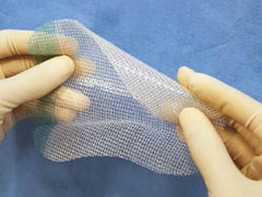 Self-Fixating Hernia Repair Mesh ProGrip Pre-Shape Partially Absorbable Knitted Polyester Monofilament / Polylactic Acid (PLA) 10 X 15 cm Right Style Sterile