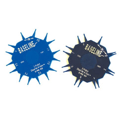 Alimed Discriminator Baseline® Discrim-A-Gon™ Plastic, Blue / Black, 1 to 25 mm Intervals - M-1154164-2927 - ST/1