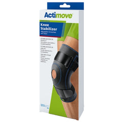 BSN Medical Knee Stabilizer Actimove® Sports Edition 3X-Large Pull-On / D-Ring / Hook and Loop Strap Closure 24 to 26 Inch Thigh Circumference Left or Right Knee