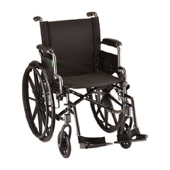 Nova Ortho-Med WHEELCHAIR, LT-WT W/DESK ARMS & FTRST SF 18" 300LB CAP