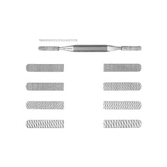 Miltex RASP, CARB-BITE NASAL #5-6 DBL-ENDED CRSE, DOWN STROKE 8.25" - M-1155257-2390 - Each