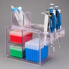 Poltex Inc Pipette Tip Box Holder For Most Popular Brands of Pipettes and Tips