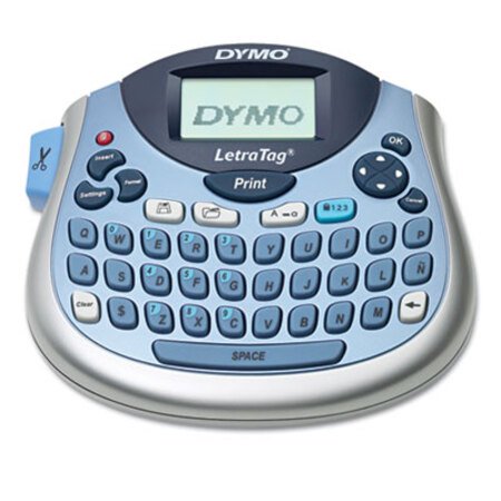 Dymo® LetraTag 100T Label Maker, 2 Lines, 6.7 x 2.8 x 5.7