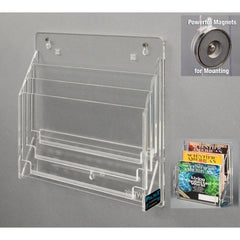 Poltex Inc Chart Holder Clear 3 Pockets 3 Slot