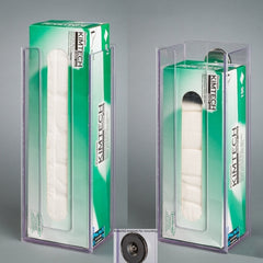 Poltex Inc Wipe Dispenser Clear PETG Manual 1 Box Magnet Mount - M-1157016-4108 - Each
