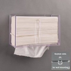 Poltex Inc Paper Towel Dispenser Clear PETG Manual Wall Mount - M-1157019-2554 - Each