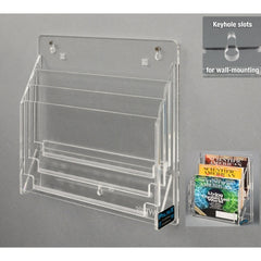 Poltex Inc Chart Holder Clear 3 Pockets 3 Slot