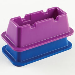 Heathrow Scientific LLC Reservoir Chiller 100 mL, Blue / Purple, 1-3/4 X 3-1/2 X 6 Inch For Preserving Integrity for Temperature Sensitive Reagents
