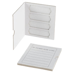 Heathrow Scientific LLC Slide Mailer 1/3 X 4-3/4 X 5-3/4 Inch 4-Slide Capacity For Slide Transport