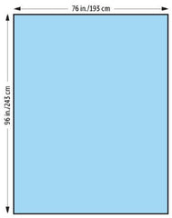 O&M Halyard Inc General Purpose Drape X-Large Drape 76 W X 96 L Inch Sterile