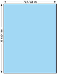 O&M Halyard Inc General Purpose Drape X-Large Drape 76 W X 96 L Inch NonSterile