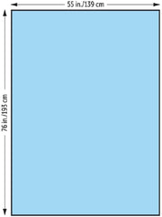 O&M Halyard Inc General Purpose Drape Large Drape 55 W X 76 L Inch NonSterile