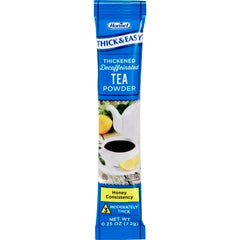 Hormel Food Sales Decaffeinated Beverage Thickener Thick & Easy® 0.25 oz. Individual Packet Tea Flavor Powder Honey Consistency
