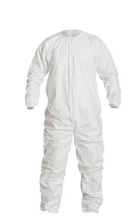 Dupont Specialty Products USA LLC Cleanroom Coverall DuPont™ Tyvek® IsoClean® Medium White Disposable Sterile