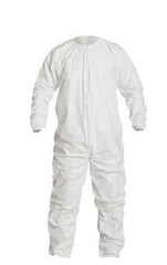 Dupont Specialty Products USA LLC Cleanroom Coverall DuPont™ Tyvek® IsoClean® Large White Disposable Sterile