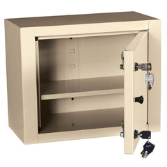 Harloff CABINET, NARCOTICS SINGLE DOORDBL LOCK HD 12"X15"X8"