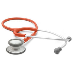 American Diagnostic Corp Clinician Stethoscope Adscope® Orange 1-Tube 21 Inch Tube Double-Sided Chestpiece