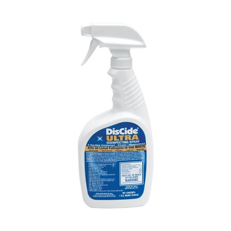Palmero DisCide® Ultra Surface Disinfectant Cleaner Quaternary Based Liquid 1 Quart Bottle Herbal Scent NonSterile - M-1159345-4111 - Each