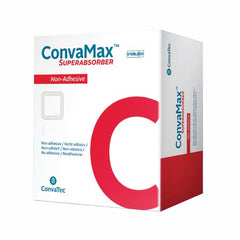 Convatec Foam Dressing ConvaMax™ Superabsorber 4 X 4 Inch Square Non-Adhesive without Border Sterile