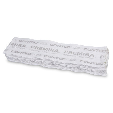 CONTEC, INC Wet Mop Pad Contec® Premira® II White Microfiber Disposable - M-1160018-1889 - Pack of 20