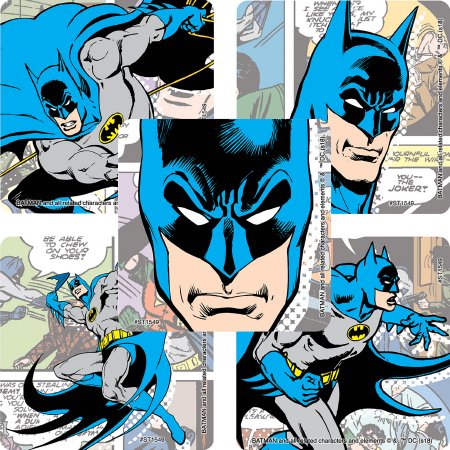 SmileMakers SmileMakers® 100 per Unit Batman Sticker 2.5 Inch