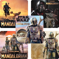 SmileMakers SmileMakers® 100 per Unit Star Wars Mandalorian Sticker 2.5 Inch