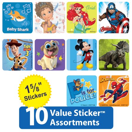 SmileMakers ValueStickers™ 2500 per Unit Value Stickers Sticker 1.625 Inch