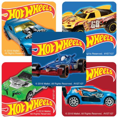 SmileMakers ValueStickers™ 250 per Unit Classic Hot Wheels Sticker 1.625 Inch