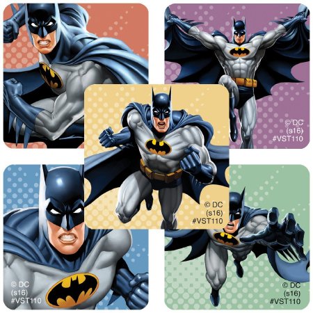 SmileMakers ValueStickers™ 250 per Unit Batman Comic Sticker 1.625 Inch