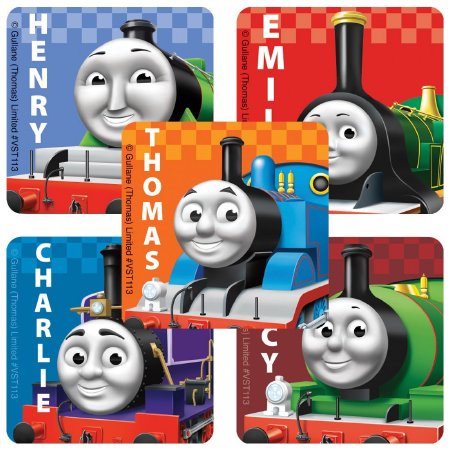 SmileMakers ValueStickers™ 250 per Unit Thomas the Train Sticker 1.625 Inch