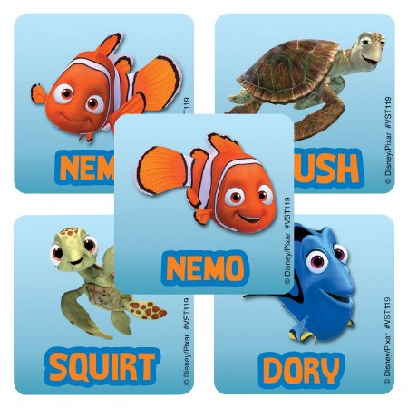 SmileMakers ValueStickers™ 250 per Unit Finding Nemo Sticker 1.625 Inch