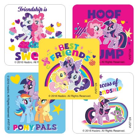 SmileMakers ValueStickers™ 250 per Unit My Little Pony Sticker 1.625 Inch