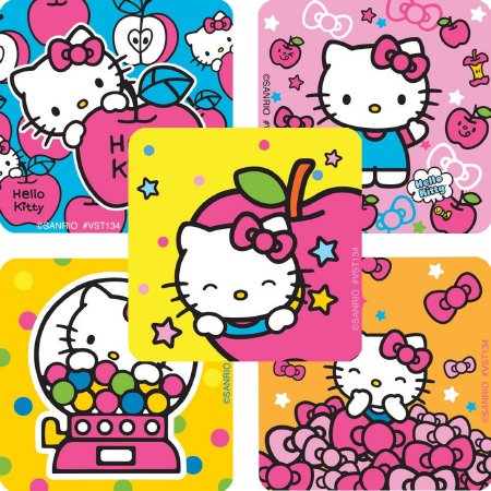 SmileMakers ValueStickers™ 250 per Unit Hello Kitty Sticker 1.625 Inch